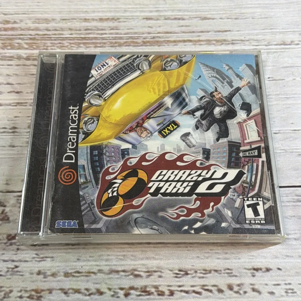 Crazy Taxi 2  (Sega Dreamcast, 2001) CIB Complete